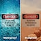 Signmission Blasting In Progress No Entry Danger Sign, Plastic, 10in W x 7in L, 2PK OS-2PACK-DS-P-710-L-1878 - alternate 8